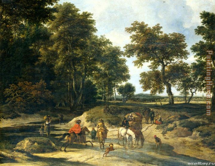 Jacob van Ruisdael   In the Wood painting - Kirill Jacob van Ruisdael   In the Wood art painting